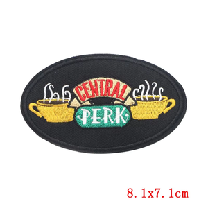 Heat <b>Press</b> Embroidery Patch Embroidered Iron On Fabric Badge Patches for Clothing Hats Backpacks Bags Wholesale Decorative Patch - Product Image 5