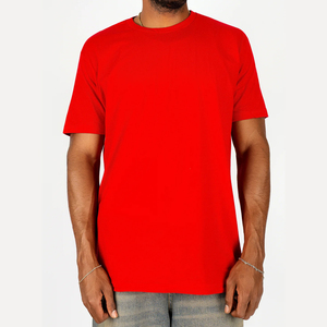 Low MOQ Blank Heavyweight Cotton Tees Premium Streetwear T <b>Shirts</b> Ready for Custom Logo Production - Product Image 1