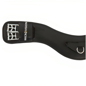 Nuevo Diseño 2026, Cincha de Equitación Personalizable de Marca, Cincha Negra de Neopreno para Doma Clásica, Modelo Horse - Product Image 4