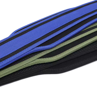 Ceinture de musculation en néoprène avec chaîne pour dips, tractions et entraînement de force – Sangle de soutien lombaire pour gym et bodybuilding