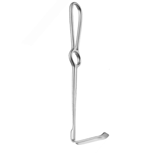 Retractor de tejido blando curvo descendente con hoja cóncava no traumática de 9 pulgadas, instrumento quirúrgico, herramienta médica para cirugía - Product Image 4