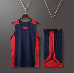 Custom Basketball Team Uniforms V Neck Sleeveless Jersey with Matching <b>Shorts</b> for Men <b>Women</b> - Product Image 4