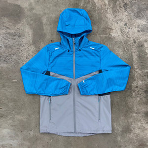 Ensemble coupe-vent pour homme, short et veste en nylon, léger, respirant, coupe-vent deux pièces, tenue décontractée streetwear - Product Image 5