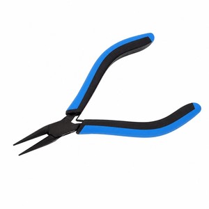 Pince à bec de canard noire ultra-fine 115 mm, outil de pliage de fil de précision pour la fabrication de bijoux, ZetomedPro - Product Image 2