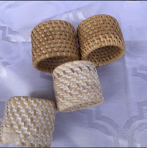 Anneau de serviette en bois naturel écologique, camping, mariage, table à manger, décoration de la maison, fait main, durable, classique, meilleur prix - Product Image 6