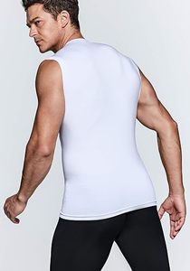 Camisetas de Tirantes para Hombre, Lisas, Ajustadas, Transpirables, de Secado Rápido, con Logotipo Personalizado, Bordado, Cuello Redondo, 100% Algodón, para Gimnasio, Precio de Fábrica - Product Image 4