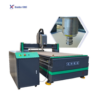 Machine de gravure CNC 4 axes Xunke 1325 avec moteur servo, nouveau prix compétitif, armoire de commande indépendante