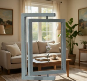 Best Handcrafted Eco-Friendly Durable Rustic Mango Wood Photo <b>Frame</b> <b>with</b> Grey Finish for Tabletop Display - Product Image 3