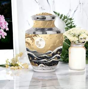 Urnas Metálicas Artísticas para Cenizas Humanas, Combinan Belleza, Durabilidad y Valor Sentimental para el Recuerdo - Product Image 4