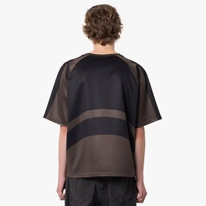 เสื้อฟุตบอลแบบสั่งทำพิเศษ ผ้าโพลีเอสเตอร์ 100% ทอแบบไร้แขน คอกลม ตาข่าย ปักลายปะแบบพิเศษ ดีไซน์ทีมย้อนยุค - Product Image 5