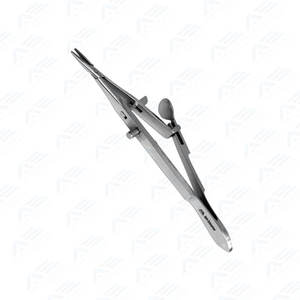 คีมจับเข็มสำหรับการผ่าตัดขนาดเล็กเครื่องมือสำหรับการผ่าตัดแบบตรงที่ยึดเข็มคาลต์สแตนเลส - Product Image 3