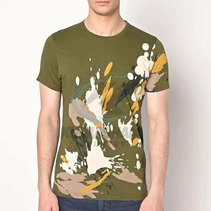 T-shirt pour homme facile à porter, respirant, écologique, en tissu polyester/coton, coupe ample, design personnalisable pour une utilisation en extérieur - Product Image 2