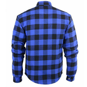 Chemise en flanelle d'été pour homme, nouveau style, en mélange de coton épais 300g, anti-boulochage, respirante, manches longues, décontractée, qualité supérieure - Product Image 6