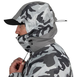 Chaqueta de Caza Personalizada, Impermeable, Resistente al Viento, con Estampado HD, de Tejido Soft Shell, para Hombre, Invierno, Camuflaje, Deporte al Aire Libre - Product Image 4