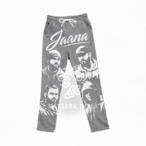<b>Men</b>’s Premium 100%Cotton Sweatpants Slim Fit Joggers <b>Elastic</b> Waist Streetwear Gym High Quality Casual <b>Trousers</b> - Product Image 3
