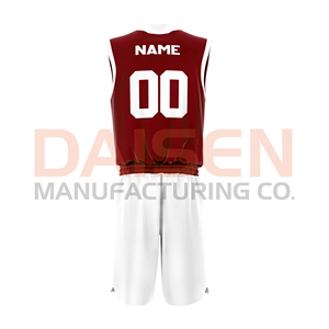 ชุดยูนิฟอร์มบาสเก็ตบอลไซส์พลัสสำหรับทุกเพศที่ขายดีที่สุด |   เสื้อแขนกุดพิมพ์ลาย ระบายอากาศได้ดี แห้งเร็ว ผลิตจากโพลีเอสเตอร์ |   ทีมที่ปรับแต่งได้ - Product Image 4