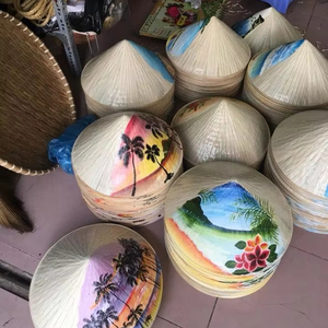 Non La, Sombrero Tradicional Vietnamita, Sombrero Cónico de Hojas de Vietnam, Sombrero Cónico de Loto, Producto Popular en Festivales, Origen Vietnam - Product Image 4