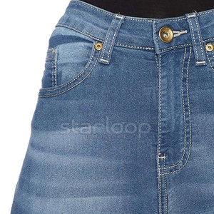 Pantalones Vaqueros de Mujer de Último Diseño a Precio Razonable para Venta en Línea, Color Sólido, Múltiples Bolsillos - Product Image 5
