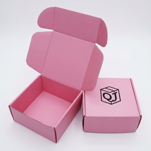 Cajas de Cartón Plegables Personalizadas al por Mayor, Cajas de Regalo de Lujo para Pasteles, Pan, Donuts, de Color Rosa, Hechas con Materiales Reciclados, para Calcetines - Product Image 2
