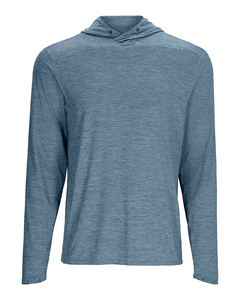 Sweat-shirt à capuche pour homme, coupe classique, couleur unie, tricoté, décontracté, manches longues, vert sarcelle - Product Image 5