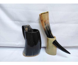 Corneta Vikinga de Batalía, Trompeta de Guerra de 18 Pulgadas, Hecha a Mano, Ecológica, de Cuerno de Buey Moderno - Product Image 5