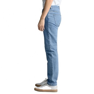 <b>Men's</b> Basic Style Casual Straight Denim <b>Jeans</b> Winter Semi-<b>Elastic</b> <b>Waist</b> Loose Pants Button Semi-<b>Elastic</b> <b>Waist</b> Loose Style Wide - Product Image 5