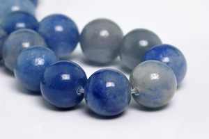 Perles d'aventurine bleue de qualité supérieure, perles rondes en vrac, 4MM 6MM 8MM 10MM, options de lots en gros - Product Image 3