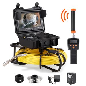 Localizzatore 512Hz con Endoscopio Industriale da 300 Ft/91,5 m, Telecamera per Ispezione Tubi da 9 Pollici con Funzione DVR, 12 Telecamere Regolabili IP68 - Product Image 4