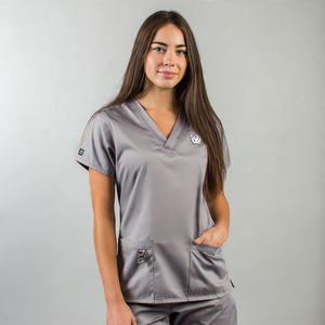 ชุดยูนิฟอร์มสำหรับกรูมมิ่งสัตว์เลี้ยง เสื้อผ้าสำหรับกรูมเมอร์สัตว์เลี้ยง แขนสั้น ชุดกรูมมิ่งสุนัข เสื้อกันน้ำสำหรับร้านขายสัตว์เลี้ยง เสื้อคลุมระบายอากาศ - Product Image 4