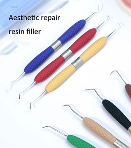 ชุดเครื่องมือผ่าตัดทางทันตกรรม BAFA SURGICAL INSTRUMENTS ชุดไม้พายเรซิ่นสำหรับงานทันตกรรม รุ่น BSI-CP-632 ด้ามจับซิลิโคนตามหลักสรีรศาสตร์ ด้ามจับแบบมีลายกันลื่น สีแดง ได้รับการรับรองมาตรฐาน CE ระดับ Class II - Product Image 3