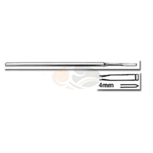 Ciseau à os en acier inoxydable avec manche octogonal de 18 cm (7 pouces), instrument chirurgical orthopédique manuel de qualité supérieure pour la sculpture osseuse - Product Image 1