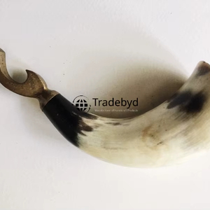 Abridor de botellas de cuerno de diseñador sofisticado para configuración de barra de lujo Tradebyd Premium Tool - Product Image 1