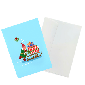 Tarjeta 3D Pop-Up al por Mayor, Decoración de Árbol de Navidad, Tarjeta de Felicitación 3D para las Fiestas de Invierno, Impresión Offset, Fabricante OEM - Product Image 6