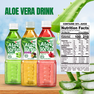 Marca personalizada Jugo de Aloe Vera Passion Burst Alta demanda Refrescante y picante 500ml Bebida Otras bebidas - Product Image 4