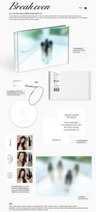 อัลบั้มมินิชุดที่ 5 ของ ILLIT ชื่อ BREAK Even เพลงป๊อปเกาหลี วัสดุพลาสติกและกระดาษ สำหรับทุกวัย Weverse Pob - Product Image 6