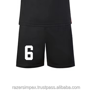 ชุดเสื้อและกางเกงวอลเลย์บอล Razers Impex สำหรับผู้ใหญ่ แบบ unisex ผลิตจากโพลีเอสเตอร์ 100% ระบายอากาศได้ดี แห้งเร็ว ชุดกีฬา พิมพ์ลายด้วยความร้อน - Product Image 6