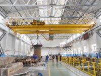 Grue à double poutre électrique de type QD de haute qualité avec cabine de commande, capacité de levage de 20T et 50T, grue à pont