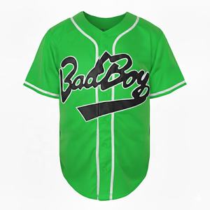 Maillots de baseball et de softball à sublimation personnalisée respirants à séchage rapide 100% tissu en polyester Service OEM vente en gros - Product Image 6