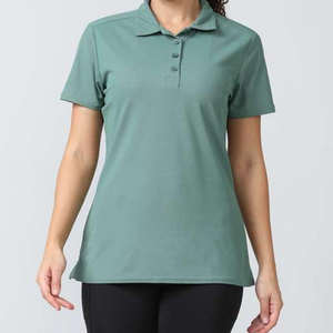 Chemises décontractées pour femmes en coton et lin, couleur unie, col en V, coupe ample, tissu respirant, motif logo personnalisé, tendance. - Product Image 1