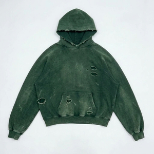 Fabricante de Sudaderas con Capucha Unisex de Nailon/Algodón de Calidad de Exportación Personalizadas, Venta al por Mayor, OEM, ODM, Ropa Urbana de Gran Tamaño - Product Image 6