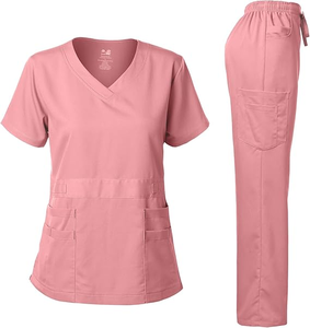 Ensemble d'uniformes médicaux pour infirmiers, haut et pantalon, tissu respirant à séchage rapide, ensemble de blouses médicales - Product Image 3
