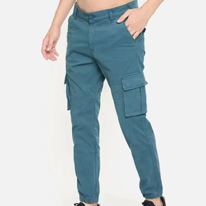 Pantalon cargo respirant pour homme grande taille, usage extérieur, best-seller, 100% coton, pantalon cargo lavé - Product Image 2