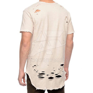 Slim Fit Casual Wear Men Distressed <b>T</b> <b>Shirt</b> Online Hot Selling Men <b>T</b> <b>Shirt</b> Quick Dry Breathable Men Distressed <b>T</b> Shir - Product Image 5