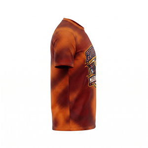 Camiseta Deportiva para Maratón, de Secado Rápido, Anti-Sudor, de Poliéster, con Tiras Reflectantes, Logotipo Personalizado, Ropa Deportiva al Por Mayor - Product Image 3