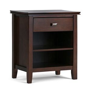 Comodino Artigianale Marrone Russet - Product Image 1
