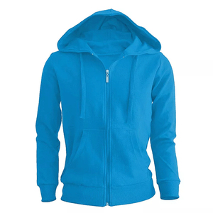 DUOLLB High Quality Custom Sportswear Zipper <b>Women</b> Hoodie Haft Zipper 100% Organic Cotton Drop Shoulder <b>Women</b> Crop <b>Top</b> - Product Image 6