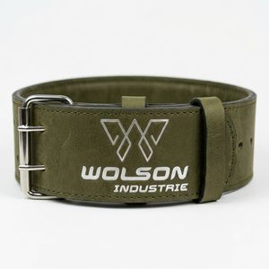 Professional Gym Leather <b>Belt</b> for Deadlift Squat Training and Bodybuilding Workouts Training Support <b>Exercise</b>. - Product Image 1