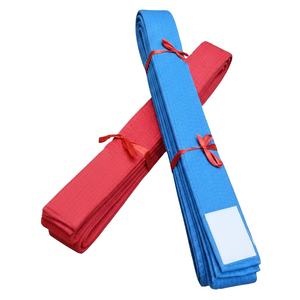 เข็มขัดศิลปะการต่อสู้แบบกำหนดสีได้สำหรับเทควันโดและคาราเต้ พร้อมปักลาย อุปกรณ์เทควันโดคาราเต้ขายส่ง - Product Image 1