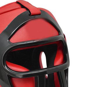 Protector de Cabeza de Boxeo de Cuero PU, Precio al por Mayor RTS, Protección Facial y Bucal, Escudo Protector, AI-HG-17 - Product Image 5