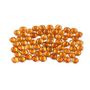 Citrino Redondo de 3mm, Gema Suelta, Precio de Fábrica, Gema de Alta Calidad para Joyería, Venta al Por Mayor - Product Image 2